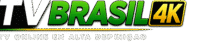 Logo IPTV Brasil 4K com design moderno em verde, amarelo e branco sobre fundo escuro #1C1616, incluindo ícone de TV e símbolo de play.